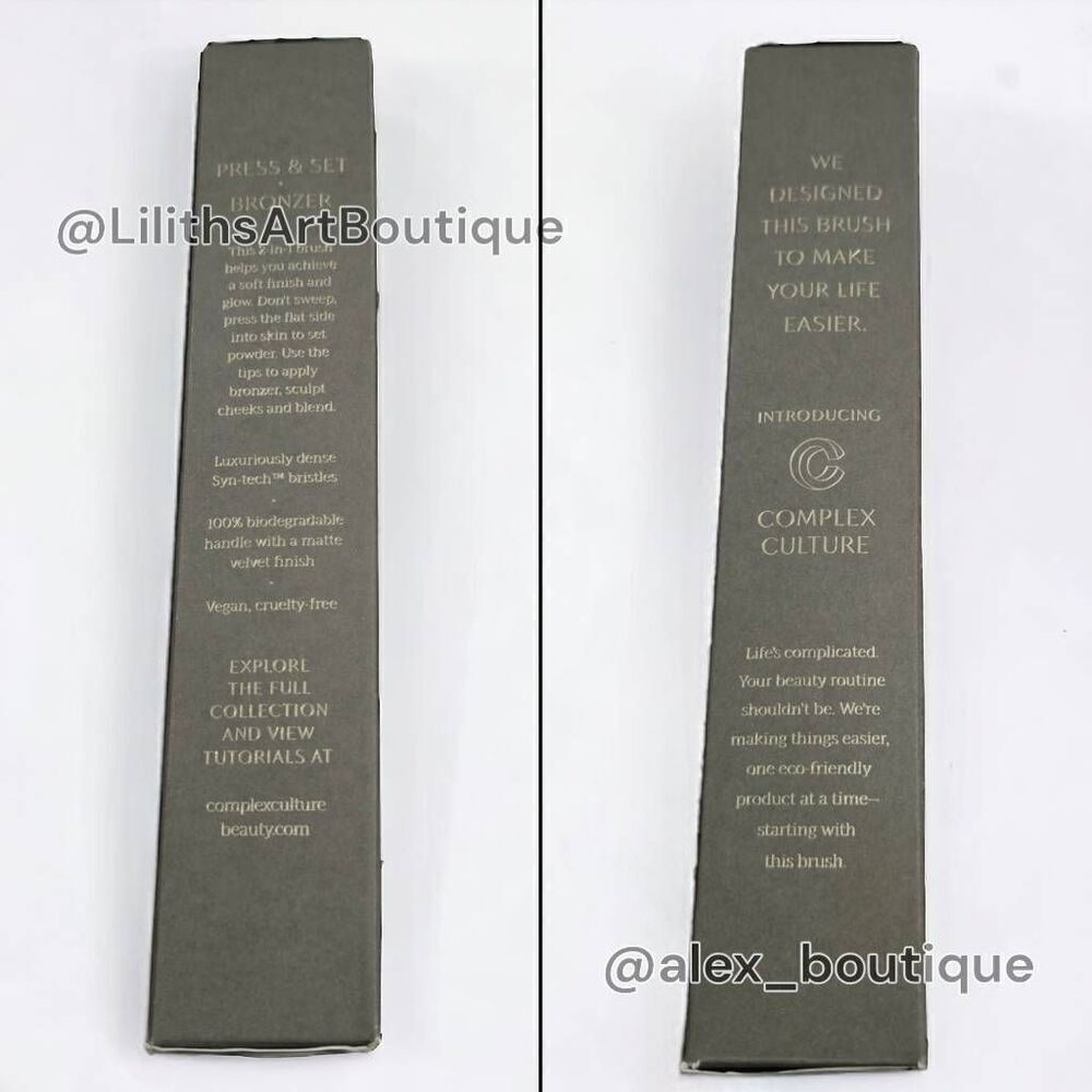 Complex Culture Press & Set Bronzer Brush (X001) - Picture 4 of 5